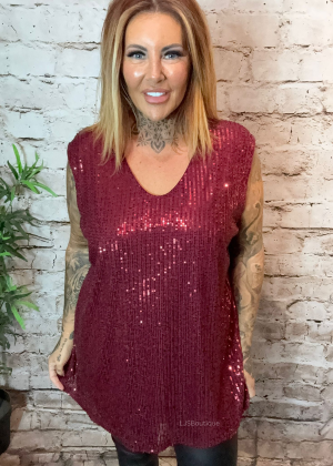 Lina Sequin top best fits 16-24