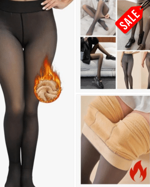 Thermo transparent effect tights best fits 14-22
