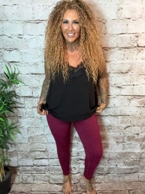 Ribbed Stretchy Leggings