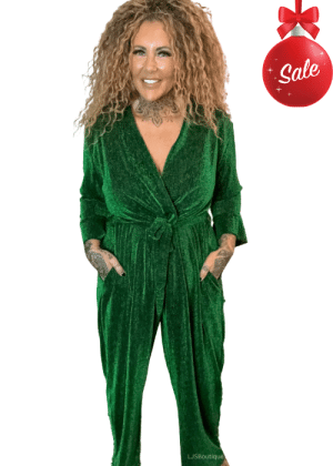 Grace Jumpsuit best fits 16-24 NO RETURNS ON SALE ITEMS