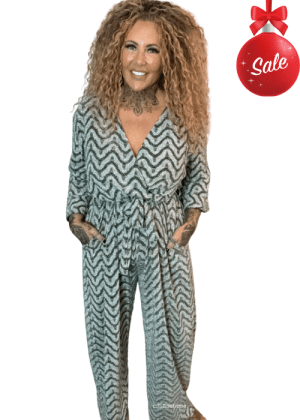 Saskia Jumpsuit best fits 16-24 NO RETURNS ON SALE ITEMS