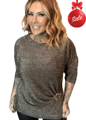 Romana Sparkle top best fits 10-18 no returns on sale items