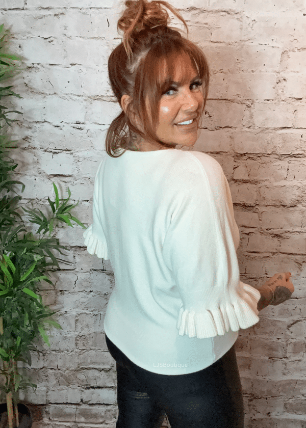 Ada Cropped jumper - best fits 12-20 - Image 2