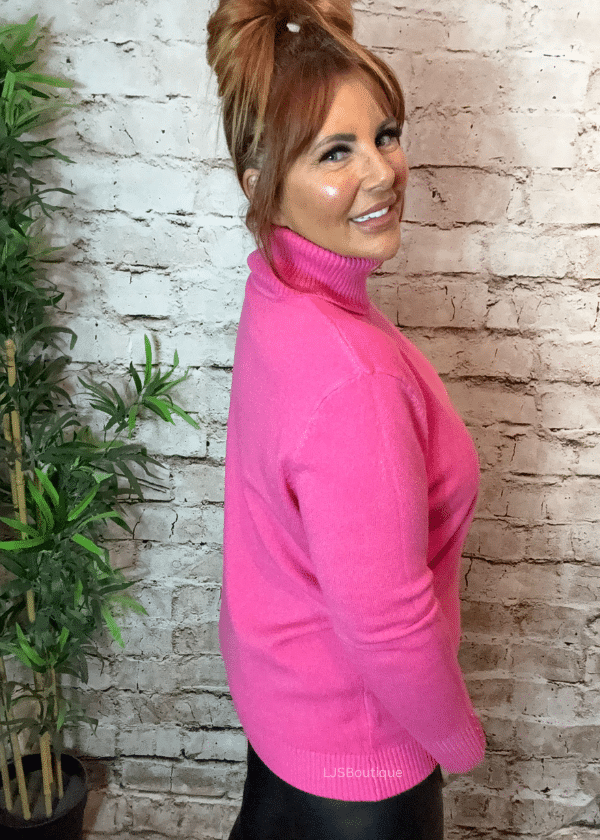 Ruby Turtle neck spring jumper best fits 12-20 - Image 9