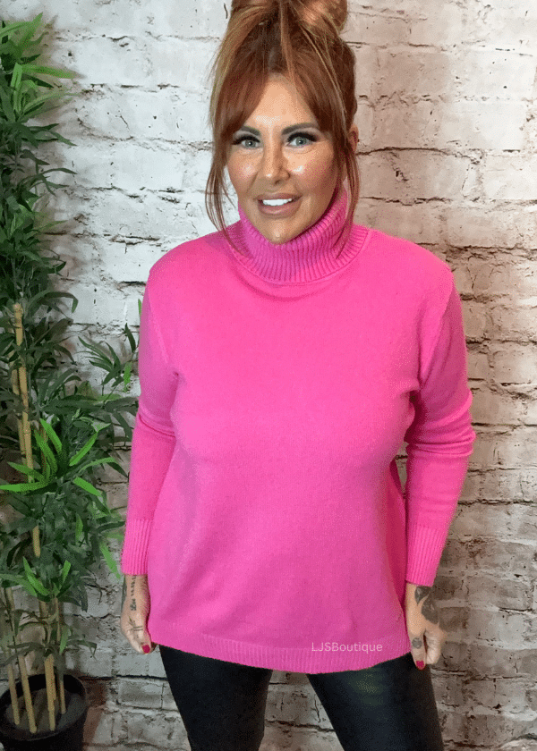 Ruby Turtle neck spring jumper best fits 12-20 - Image 8