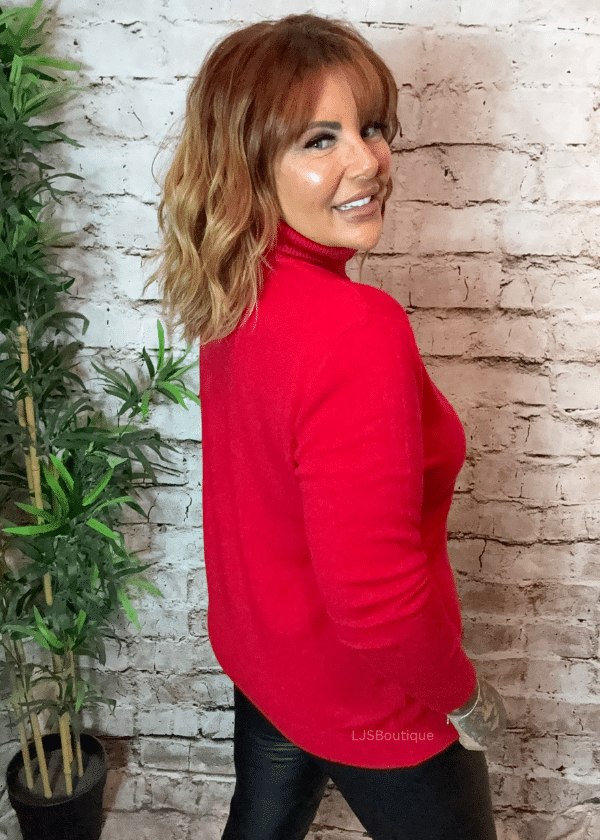 Flora turtle neck spring jumper best fits 12-20 - Image 2