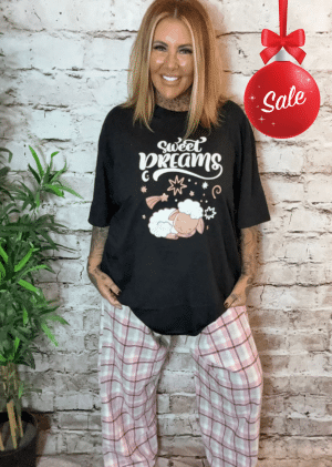 Sweet dreams 2 piece pyjamas set (No Returns On Sale Items)