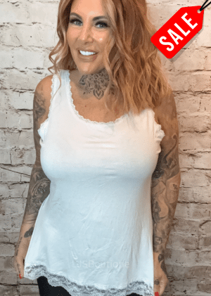 Rami vest top best fits 16-22 "No Returns On Sale Items"