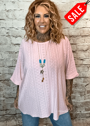 Megan necklace top best fits 16-26 "No Returns On Sale Items"