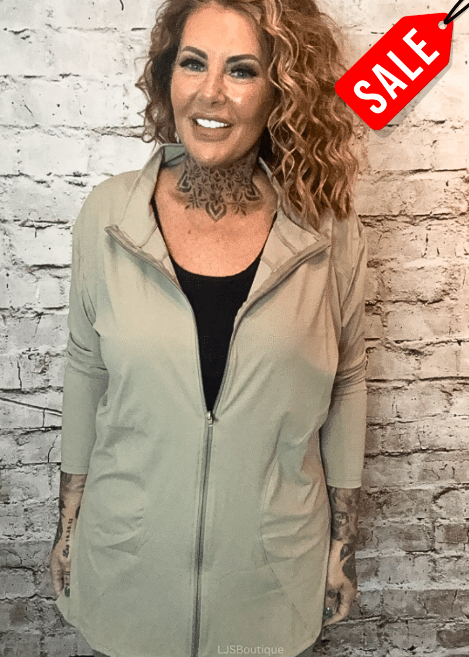 Energy Sports jacket “No Returns On Sale Items”