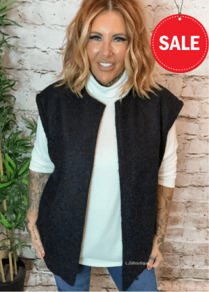 Larger Myka Mohair style Waistcoat Best Fits 18-26 NO RETURNS ON SALE ITEMS