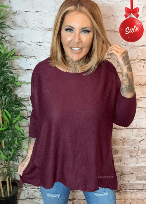 Winter Sophie soft knit jumper best fits 16-24 No returns on sale items