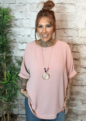 Lorie batwing necklace top best fits 16-22