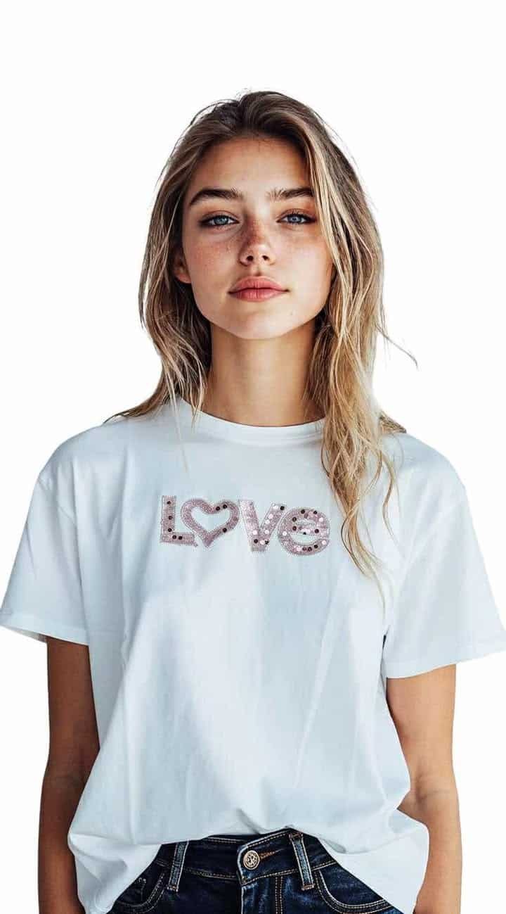 Love me T-shirt best fits 8-16 - Image 7