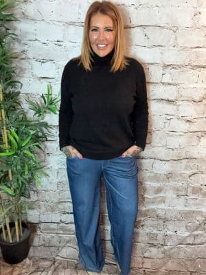 light weight wide leg jeans