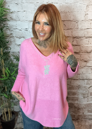 Ted V-Neck jumper best fits 16-24