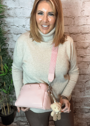 A159 charm cross body bag