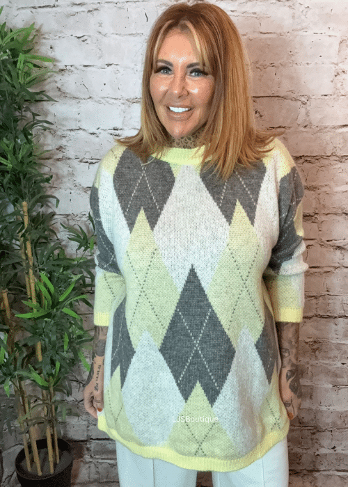 Mirin chunky knit jumper best fits 16-24 - Image 4