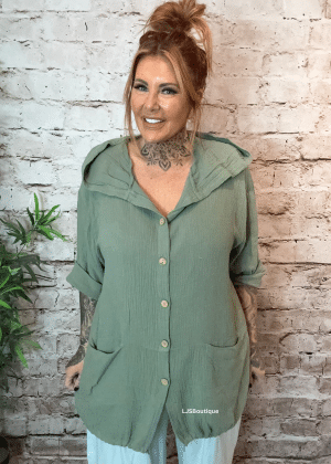 Sydney hooded top best fits 16-24