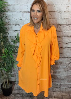 Leona shirt dress best fits 16-26