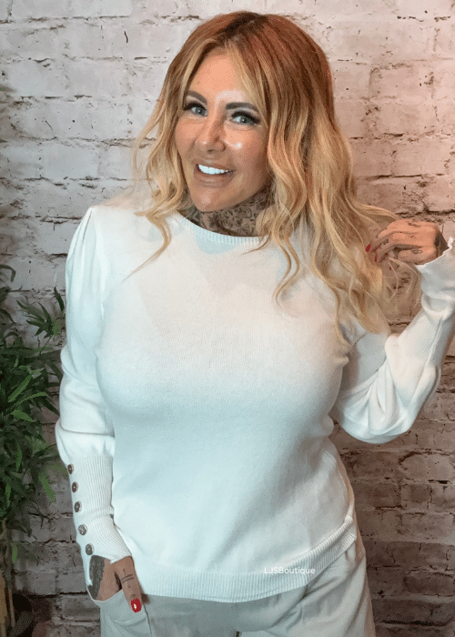 Beth soft knit jumper best fits 8-16 - Image 2