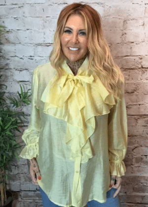 Bethany frilled blouse best fits 14-22