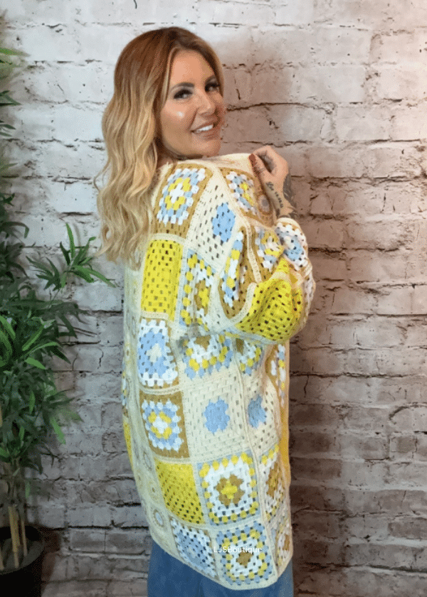 Florrie Tie-Front Shawl Best Fits 14-22 - Image 2