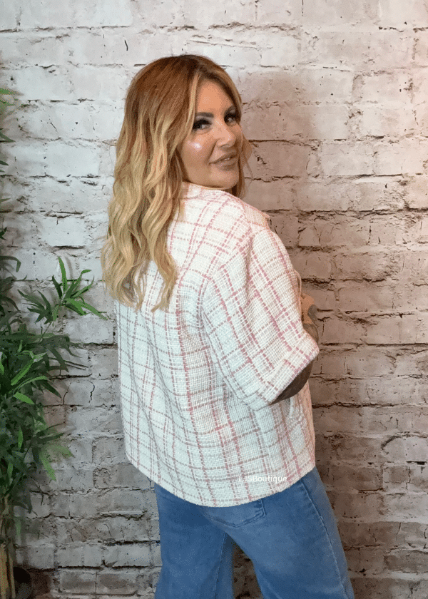 Ashley Checked Blazer Best Fits 12-18 - Image 3