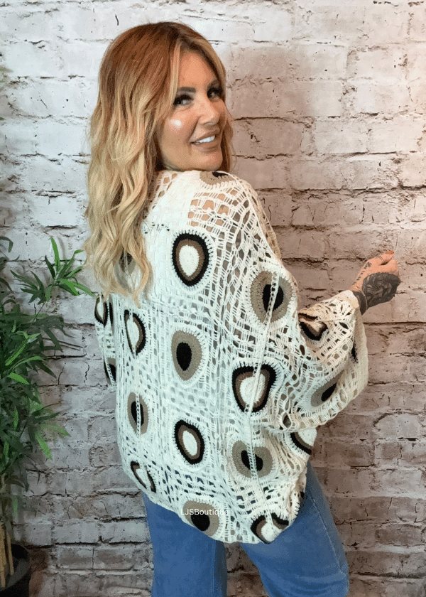 Mallory Bat-wing Cardigan 16-24 - Image 3