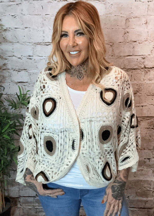 Mallory Bat-wing Cardigan 16-24