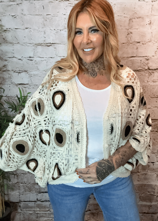 Mallory Bat-wing Cardigan 16-24 - Image 4