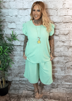 larger Genesis 2 piece outfit best fits 16-24