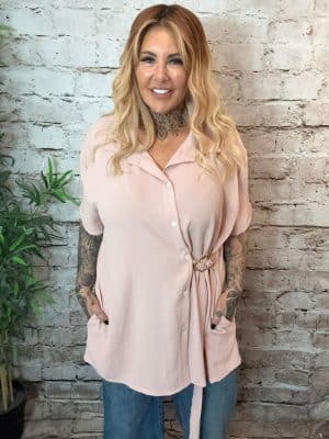 Serenity Button and Buckle Shirt Best Fits 16-24