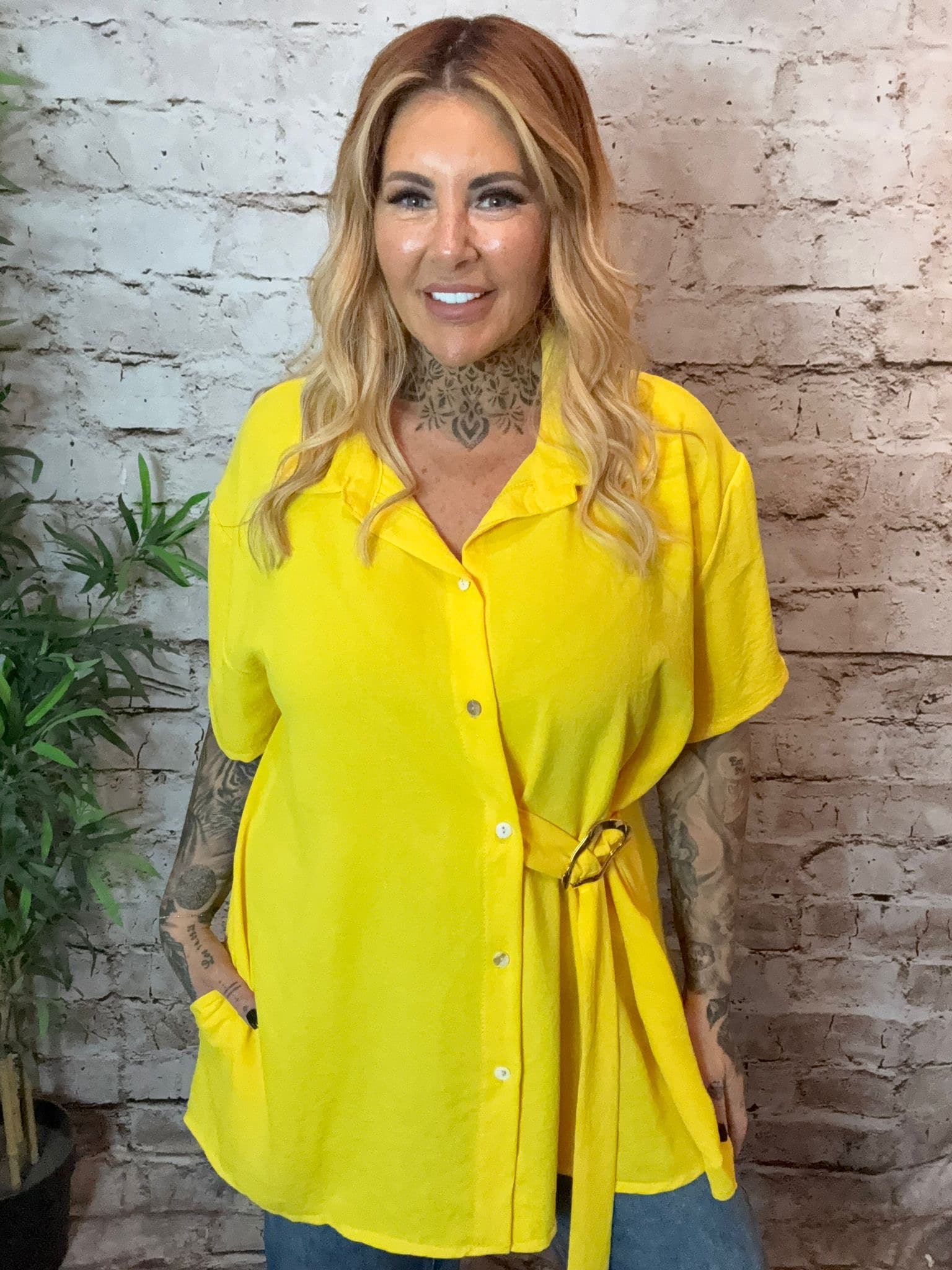 Serenity Button and Buckle Shirt Best Fits 16-24 - Image 5