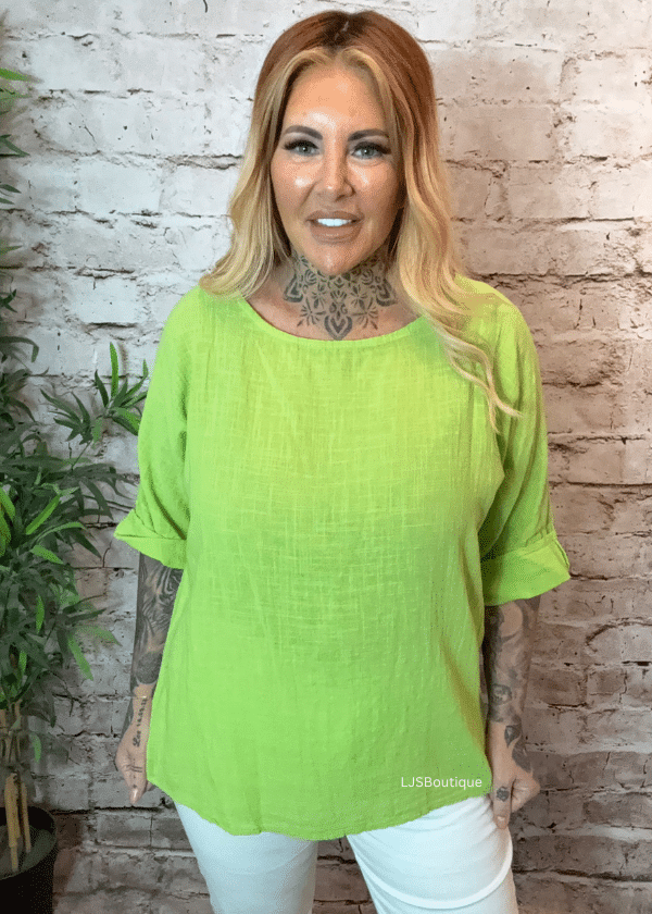 Ainsley cotton top best fits 14-22 - Image 2