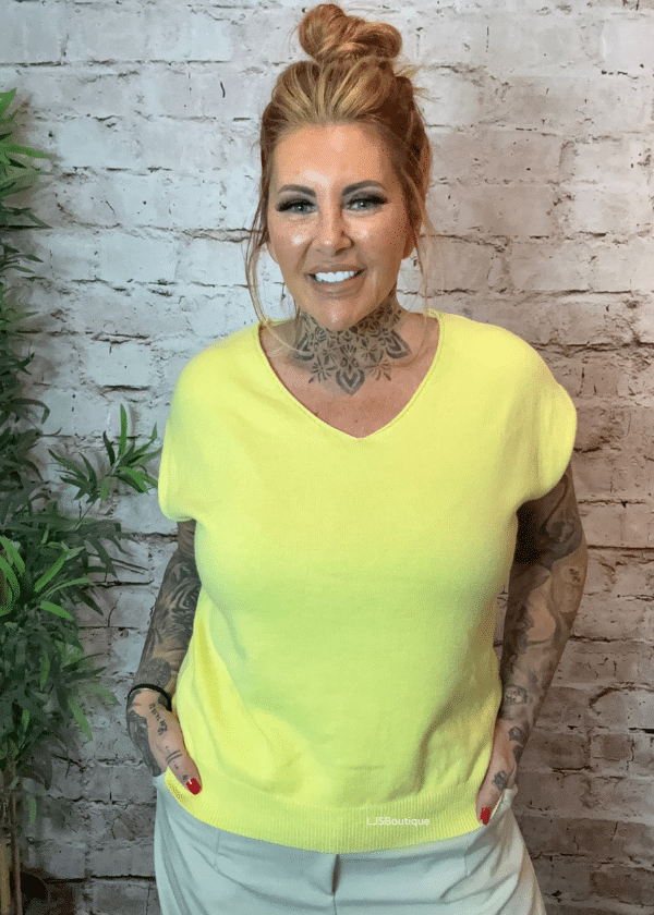 Catherine V-neck tank top best fits 12-18 - Image 3