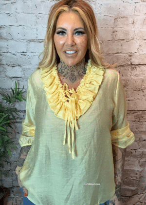 Darcie frilled blouse best fits 12-20