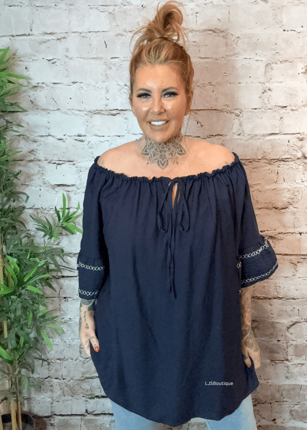 Elsie Bardot top best fits 16-26 - Image 3