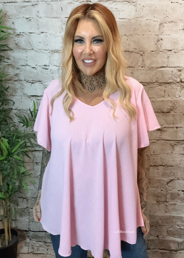 Pippa V-neck top best fits 16-26 - Image 6