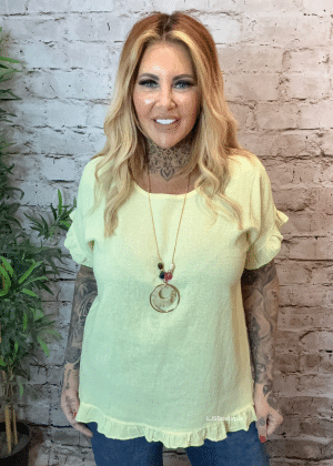 Paige necklace top best fits 12-18