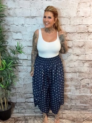Georgia spotty cocoon pants 16-24