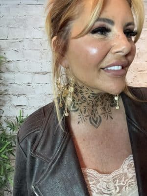 round tassels pendant alloy earrings