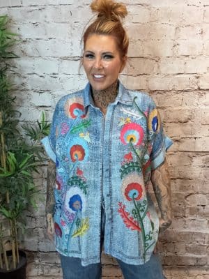 Logan blouse best fits 16-26