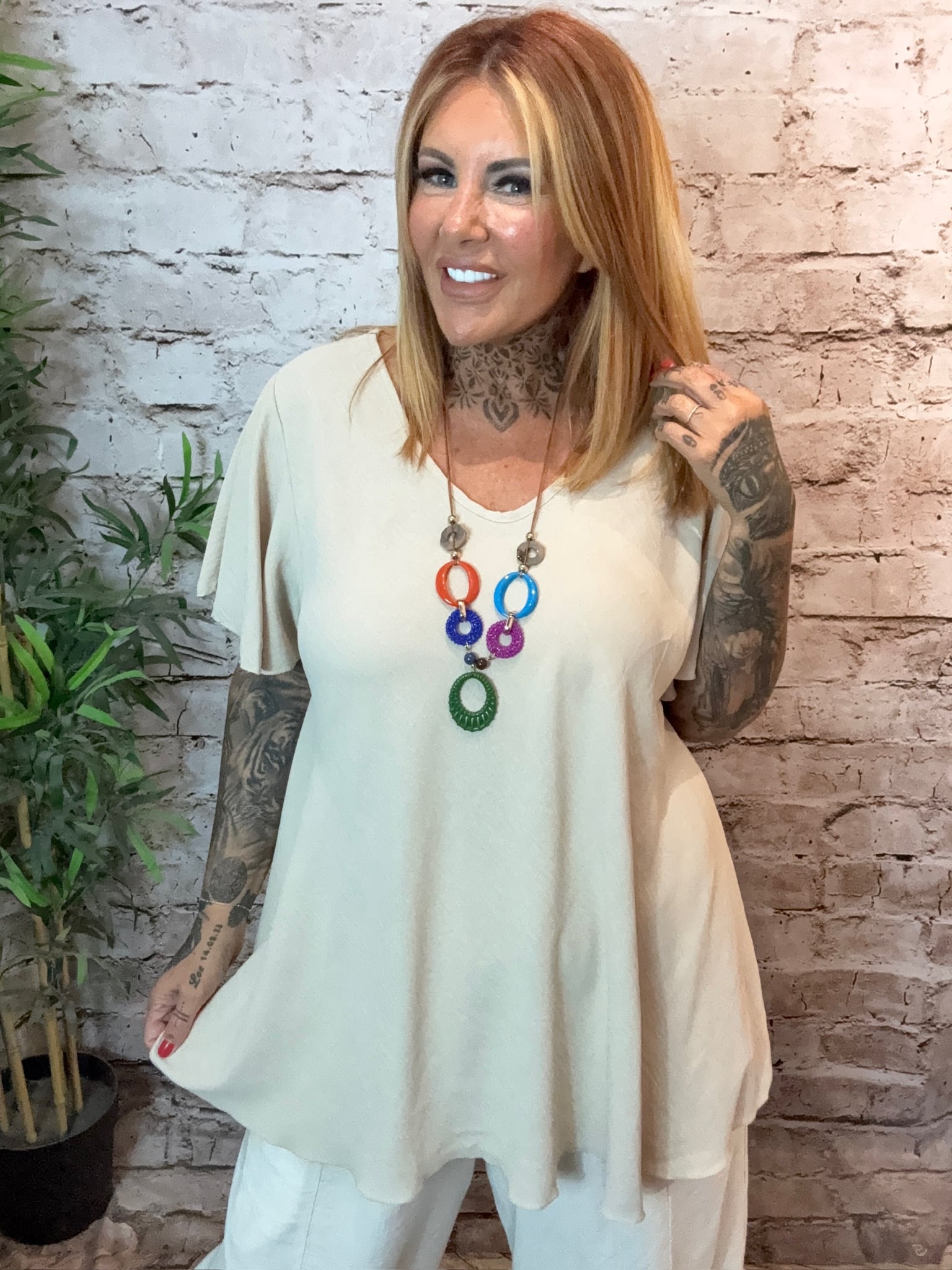 Lauren Necklace top best fits 16-24 - Image 7