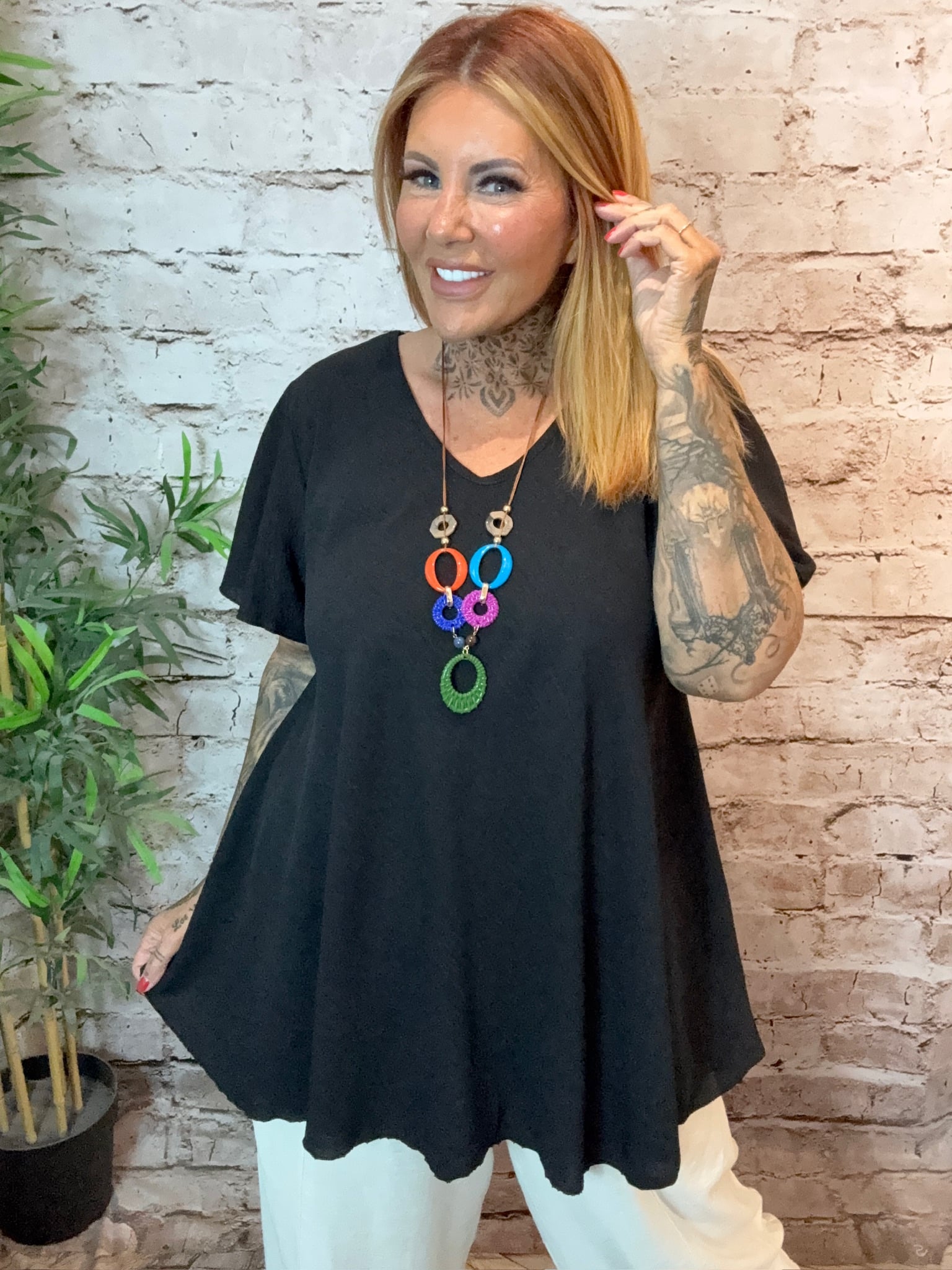 Lauren Necklace top best fits 16-24 - Image 6