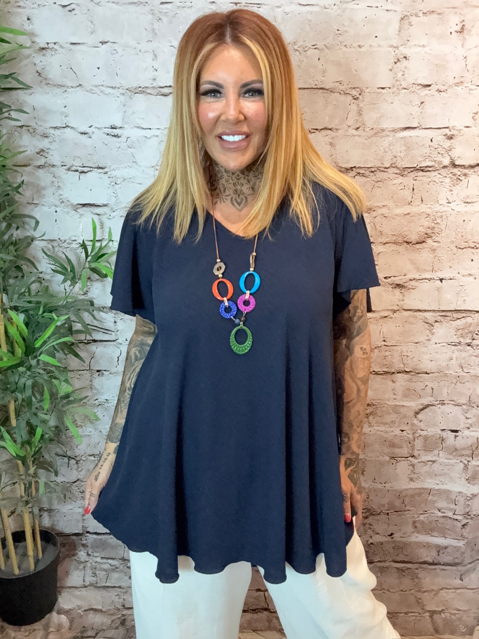 Lauren Necklace top best fits 16-24 - Image 5