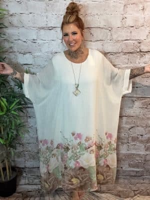 Anya mesh layered dress best fits 16-24