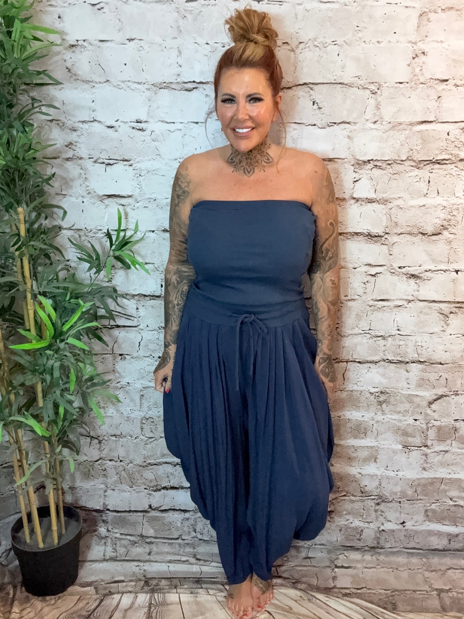 Briana Strapless jumpsuit best fits 12-18 - Image 6