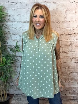Orla Spotty top Best fit 14 - 22