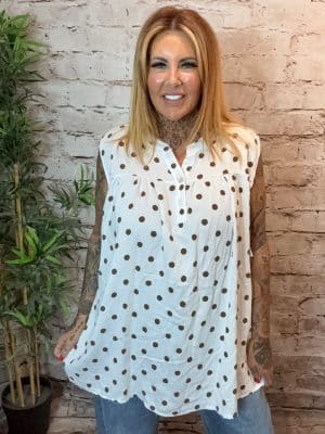 Orla Spotty top Best fit 14 - 22
